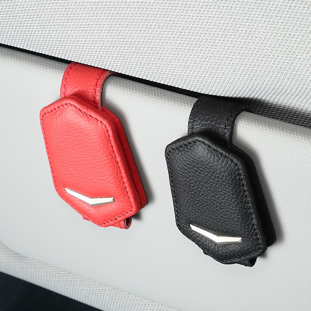 

Автомобиль из углеродного волокна Солнцезащитный козырек Держатель очков Рамка Автоматическая застежка Зажим Очки Аксессуары Держатель билета Держатель документов Автомобили