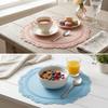 Non Slip Placemat Silicone Drainage Pad Easy To Clean Heat Insulation Mat  Afternoon Tea