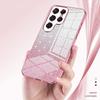 For Samsung Galaxy S24 Ultra TPU Case Precise Cutout Glitter Design Phone Back Cover