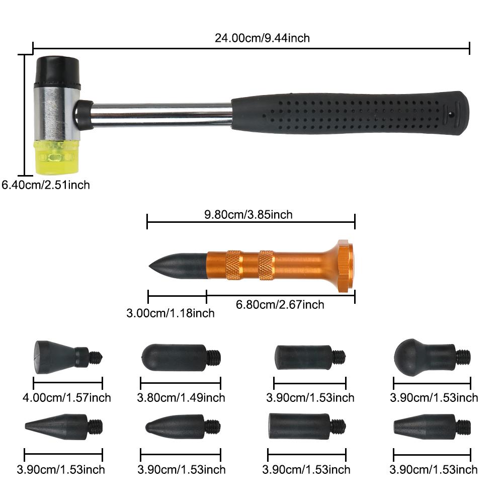 Hail Remover Tap Down Pen Painless Tools Car Accessories Car Paintless Dent Removal Auto Dent Repair