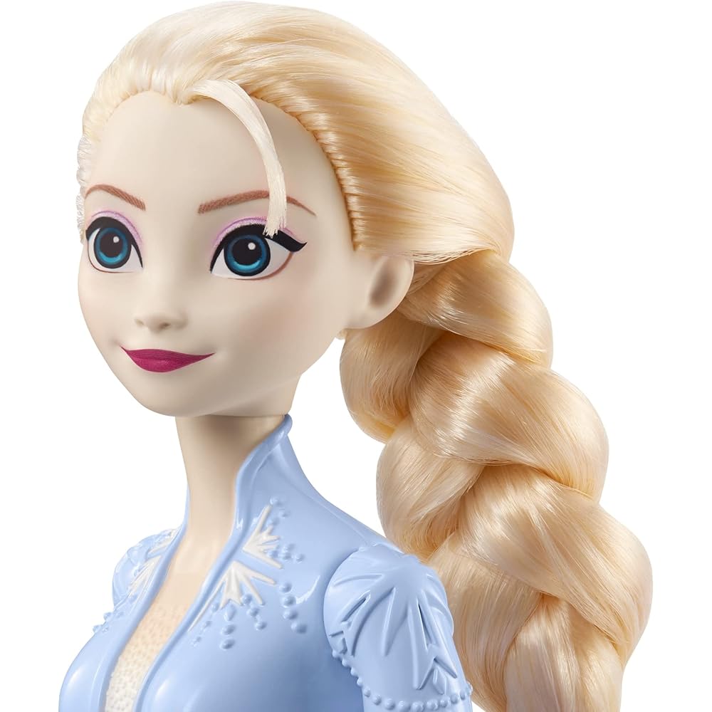 Mattel Disney Frozen Elsa Doll 2 Dress-Up Toy 100th Anniversary Celebration Ages 3+