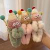 1 PCS Women's Hair Claws Cartoon 3D Dolls Kawaii Cute Sweet Plush Hair Clips Funny Fashionable Verstaile Hair Accessories Girl