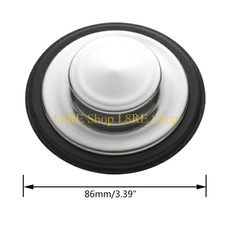 L8RE Sink Stopper for Garbage Disposals, Stainless Steel Garbage Disposal Parts for Standard Kitchen Drain Size of 3.39in