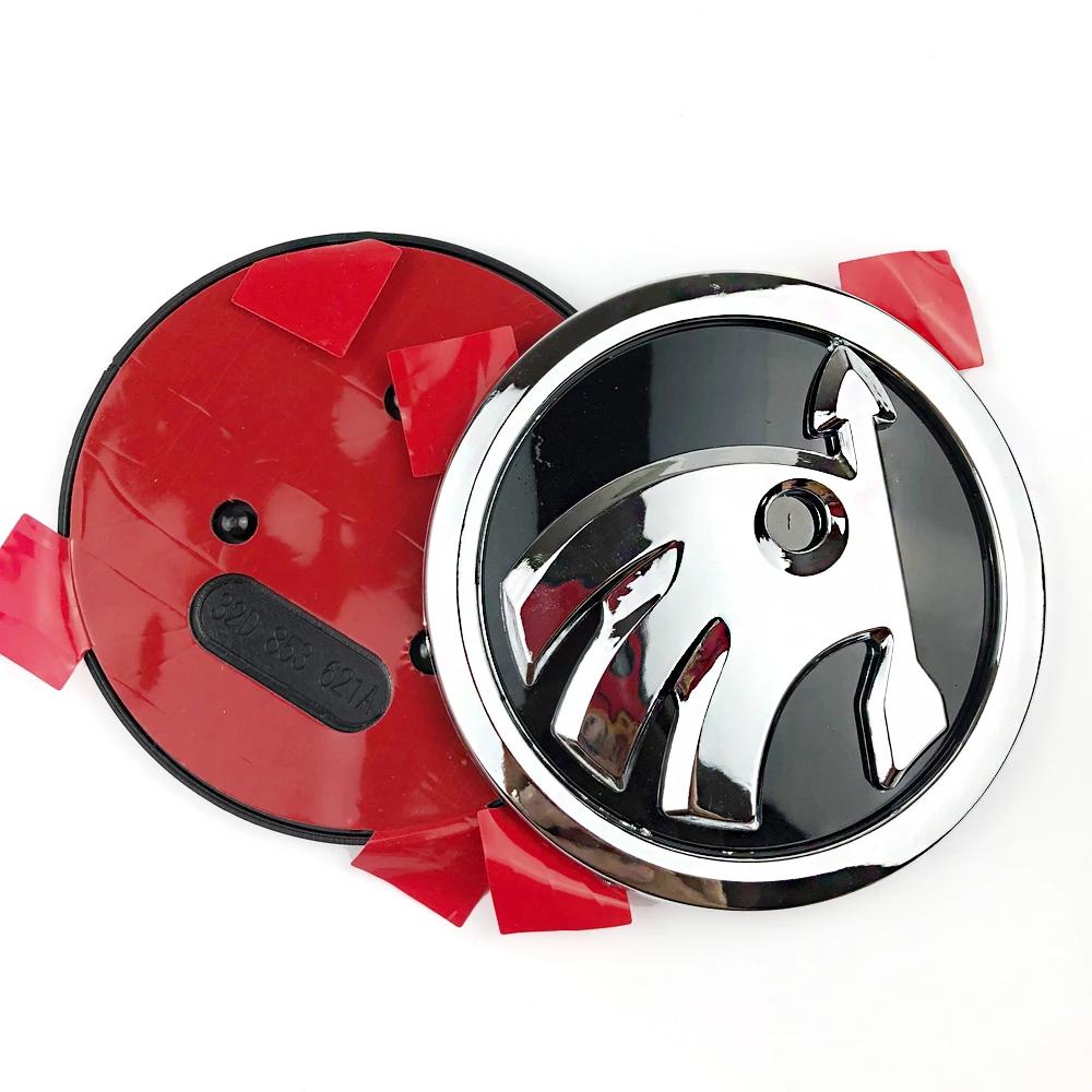 Skoda 2026 Heet 3D ABS 80/90mm Auto Voorgrille Kofferbak Logo Sticker Voor Skoda Octavia 2 3 A5 A7 Kodiaq Fabia Rapid 3 Karoq Superb