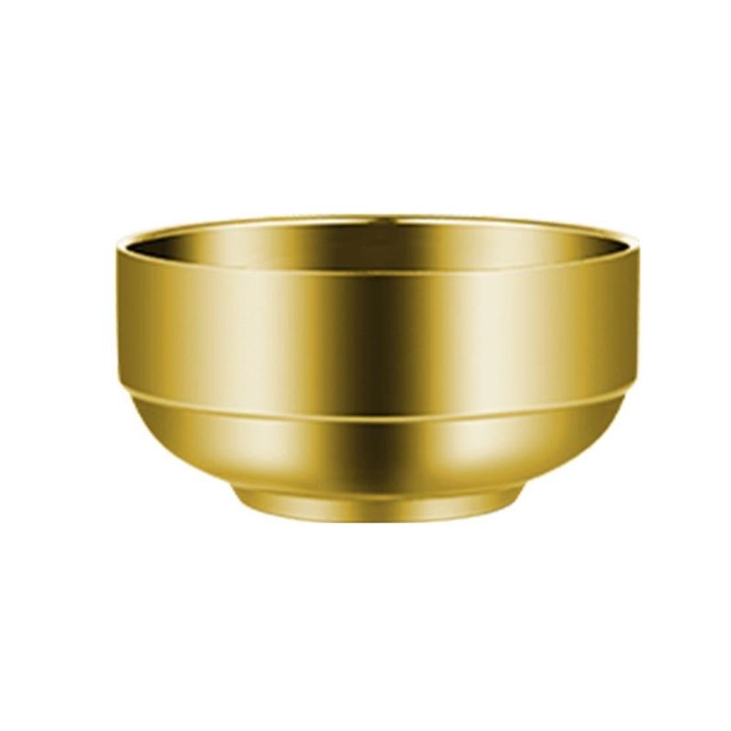 Mirror Finish Stainless Steel Bowl Thickened Construction Tableware Dishwasher Safe Dinnerware for Home Use