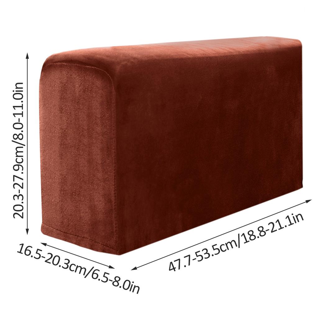 2pcs/set Stretch Armrest Covers Sofa Arm Rest Covers Set Non-Slip  Arm Caps Furniture Protector For Chair, Sofa, Couch Universal