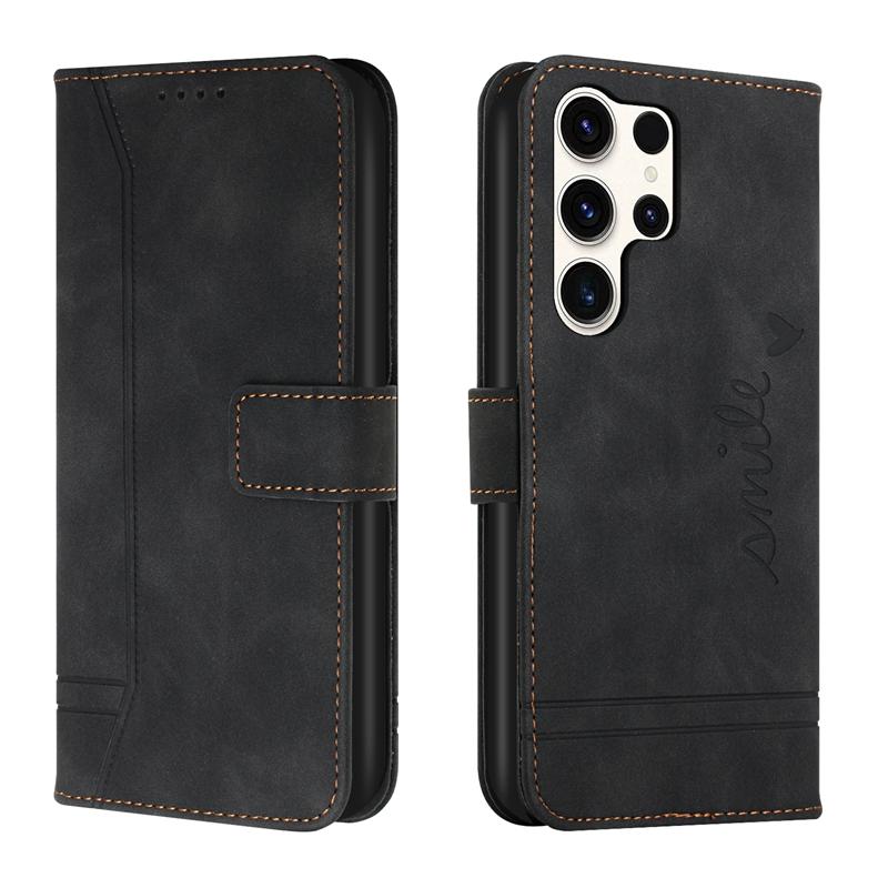 For Samsung Galaxy S24 Ultra Case S 24 Ultra Coque Leather Wallet Flip Cover On sFor Samsung S24 Ultra S24Plus Phone Case Fundas
