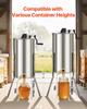 Manual Honey Extractor 2 Frame Honey Spinner Beekeeping Stainless Steel