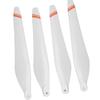 1 Pair Drone Propellers White Carbon Low Noise Powerful Traction Folding Drone Propellers for X9 PLU