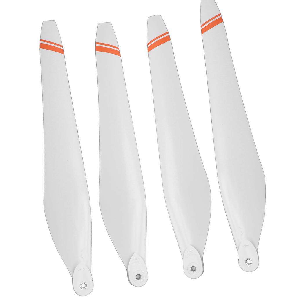 1 Pair Drone Propellers White Carbon Low Noise Powerful Traction Folding Drone Propellers for X9 PLU