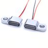 2Pcs Motorcycle LED Mini Turn Signals 12V Motorcycle Scooter Handlebar Indicators Lights Blinker Lamps Amber Flasher Taillight