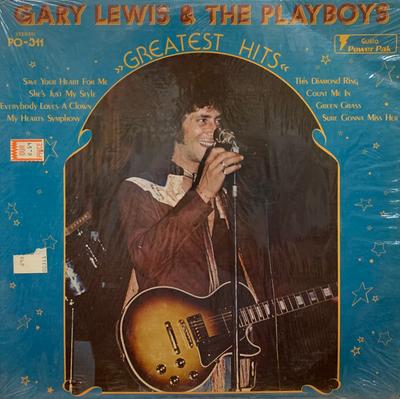 LP Record GARY LEWIS & THE PLAYBOYS - Greatest Hits PO311 POWEER PAK 1978 US Rock Used