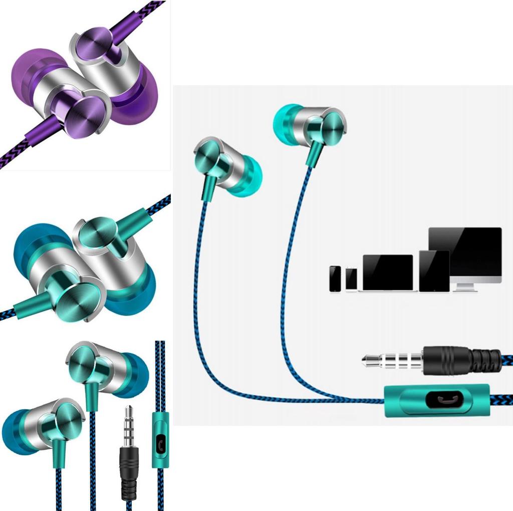 Premium Sound Quality 3.5mm In-ear Sport Earphones With Superb Bass For Running