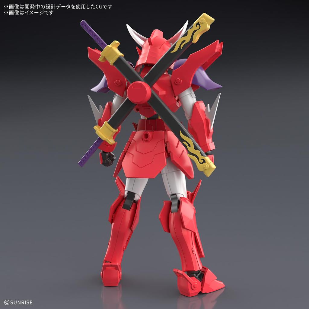 BANDAI SPIRITS 30MF Armored Legend Samurai Blazing Guy Plastic Model Kit Troopers Pre-colored