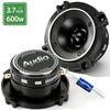 2pcs 3.7 Inch Tweeter Car Speakers 4 Ohm 600W Aluminum Horn High Sensitivity HIFI Independent Treble Unit Audio System