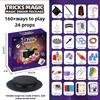 Children Magic Performance Props Set Beginners Magic Tricks Kit Kids Educational Interactive Toys Close-up Magic Playing Cards