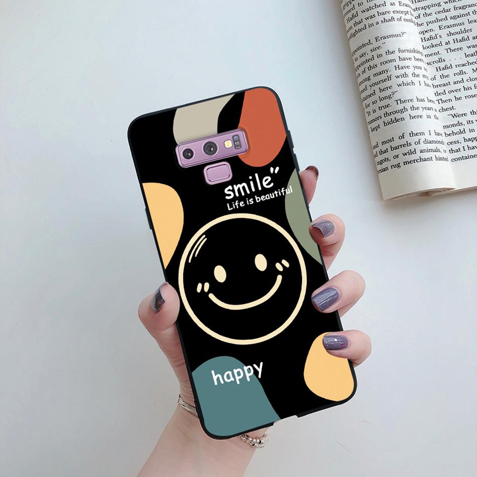For Samsung Galaxy Note 9 Case Cover Cute Cat Cartoon silicon Back Cover TPU Funda For Samsung Galaxy Note 9 Note9 Phone Case