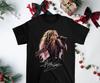 Beatiful Avril Lavigne Signature Black Cotton FullSize S To 4XL Shirt