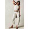 BITCED Women's Fashion Casual Solid Color Print Pants & Capris