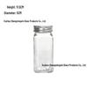 Bamboo Lid Glass Spice Jar with Flip-Top