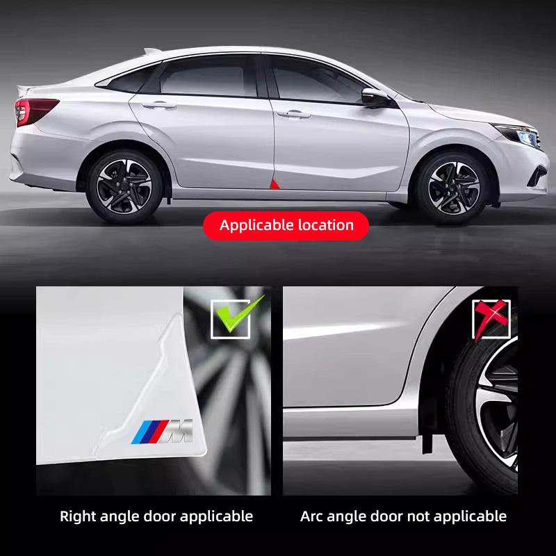 4Pcs Car Door Silicone Buffer Stickers Anticollision Anti Scratch For BMW X1 X2 X3 X5 X4 X6 X7 G30 G20 G32 G11 G12 F40 F30 F20 mkcr49