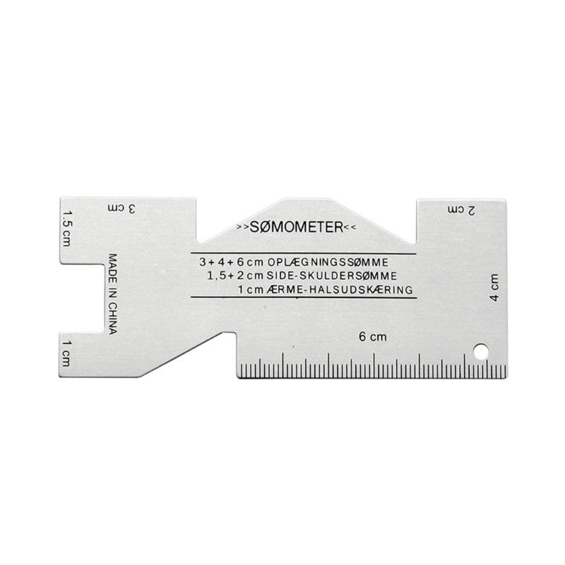

Professional Clothing & Pattern Making Tool Aluminum Alloy Sewing Ruler with Precise & Easy to Read Scale Quilting Ruler