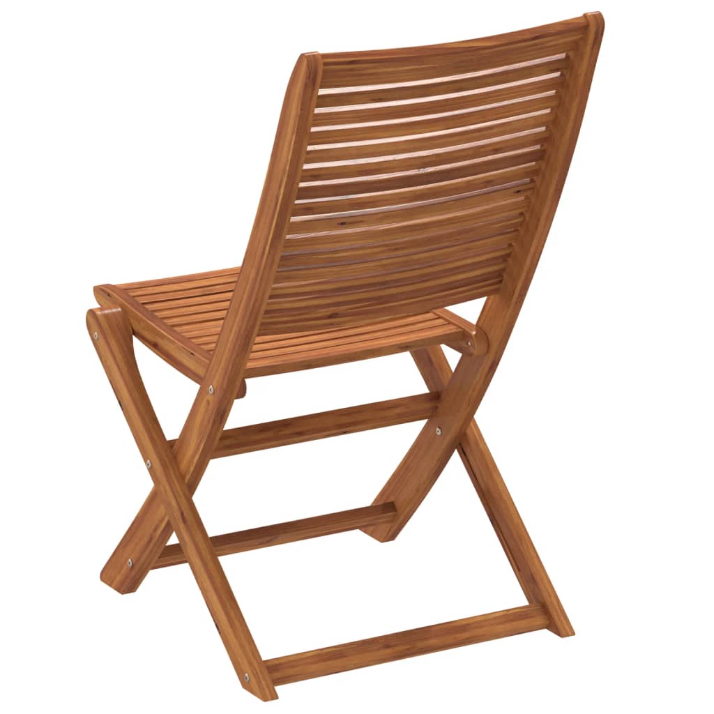 Garden Chairs 6 pcs Foldable 51 x 66 x 95 cm Solid Acacia Wood
