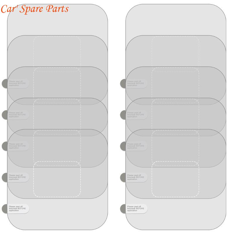 Y4UA Car Windshield Films Dashboard Camera Sticker Ensures Stable Recording Prevent Slipping For Weather Conditions 10pcs