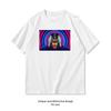 Gay Pride Leather Daddy Colorsplash Tom of Finland Tribute Leather Pride Graphic Tshirt Homosexual Streetwear Tops Tee