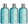 Molton Brown Coastal Cypress & Sea Fennel Shower Gel - 3 X 300ml Set