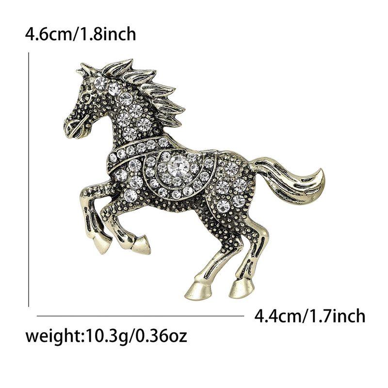 Get Rich Immediately," European and American Fashion, Twelve Zodiac Horse Pins, Accessories, Personalized Brooch with the Meaning of Immediate Success