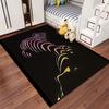 Abstract Gradient Striped Art Suitable As a Non-slip Mat for the Living Room or Bedroom Sofa