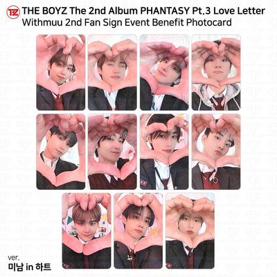 Phantasy Pt.3 Liebesbrief Withmuu 2. Fan-Schild Benefit Fotokarte KPOP