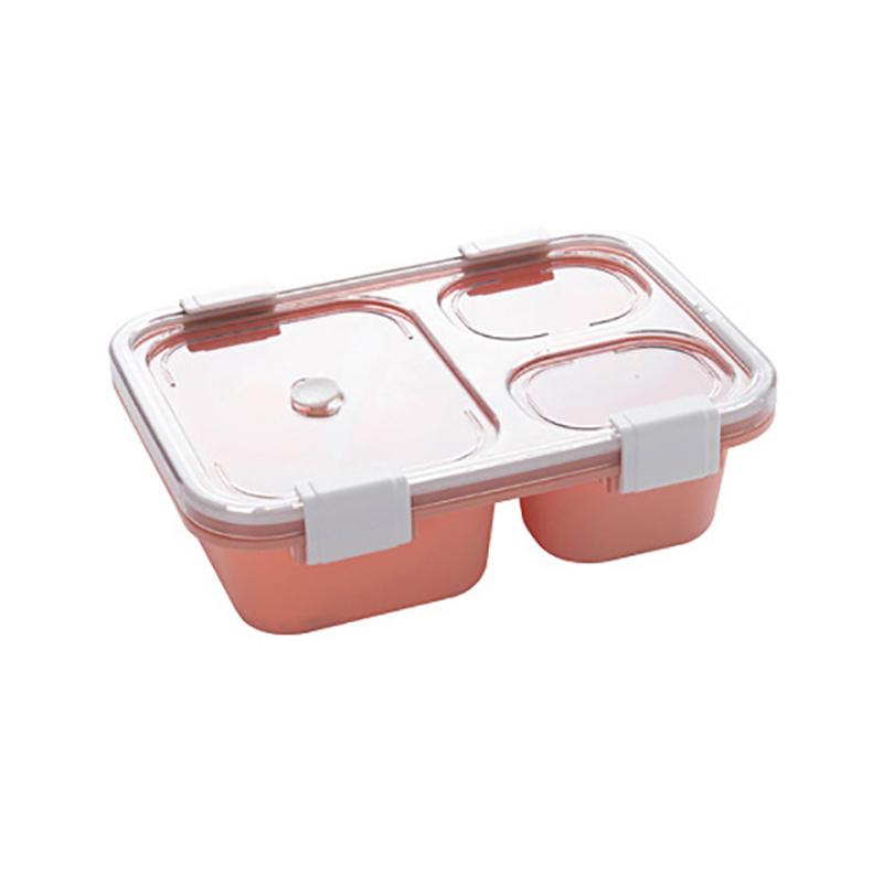 

MeyJig Ланч-бокс из здорового материала Офис/Школа/Пикник Бенто-бокс Контейнер для еды БЕЗ БФА 850/1250 мл 850ml розовый