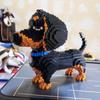 SeaRain Building Blocks Dog Animal Mini Blocks Kids DIY Gift Assembly Present (Dachshund)