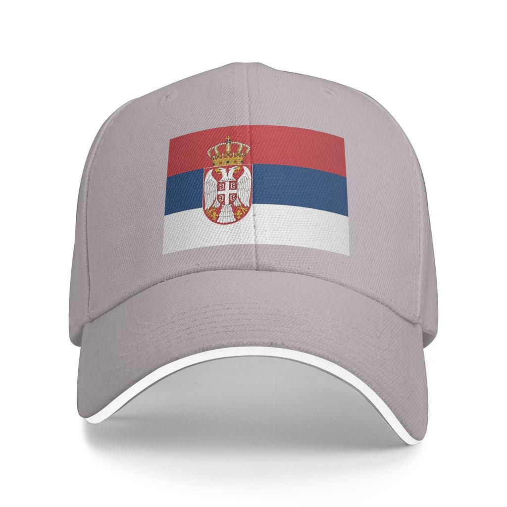 Flag of Serbia Casual Baseball Cap Outdoor Sports Trucker Hat Summer Dropshipping Baseball Caps