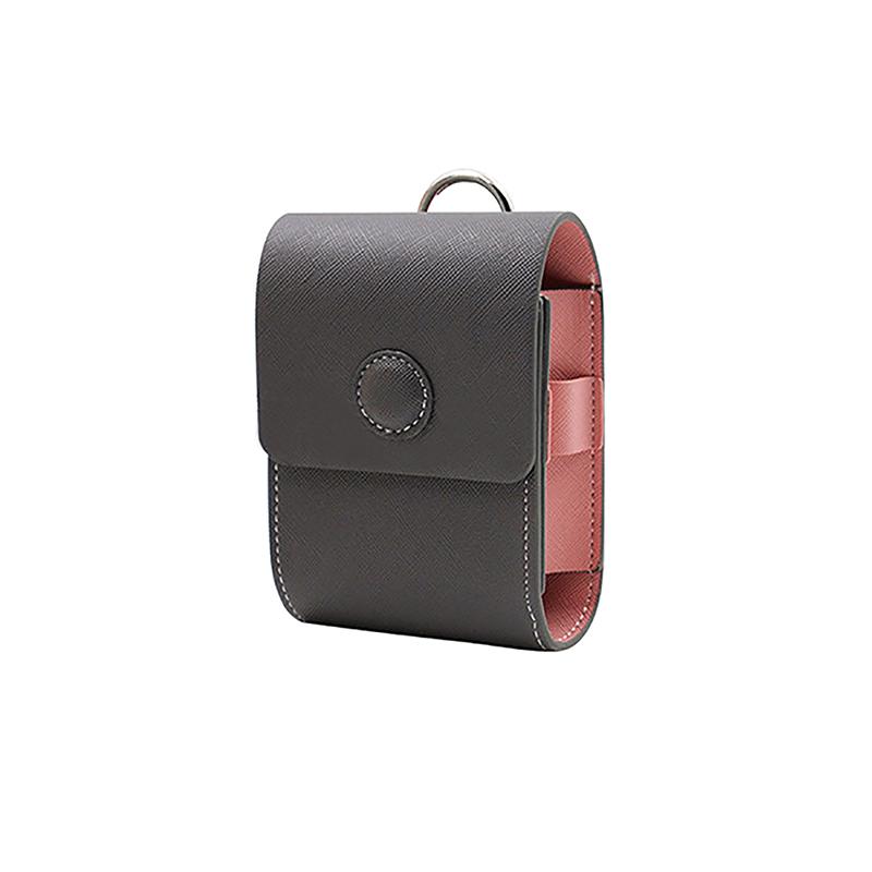 Golf Rangefinder Bag Golf Telescope Measuring Instrument Protective Cover Rangefinder Leather Case серый