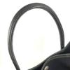 HERMES Garden File MM Bag Tote Bag Shoulder Bag Leather / Canvas Black