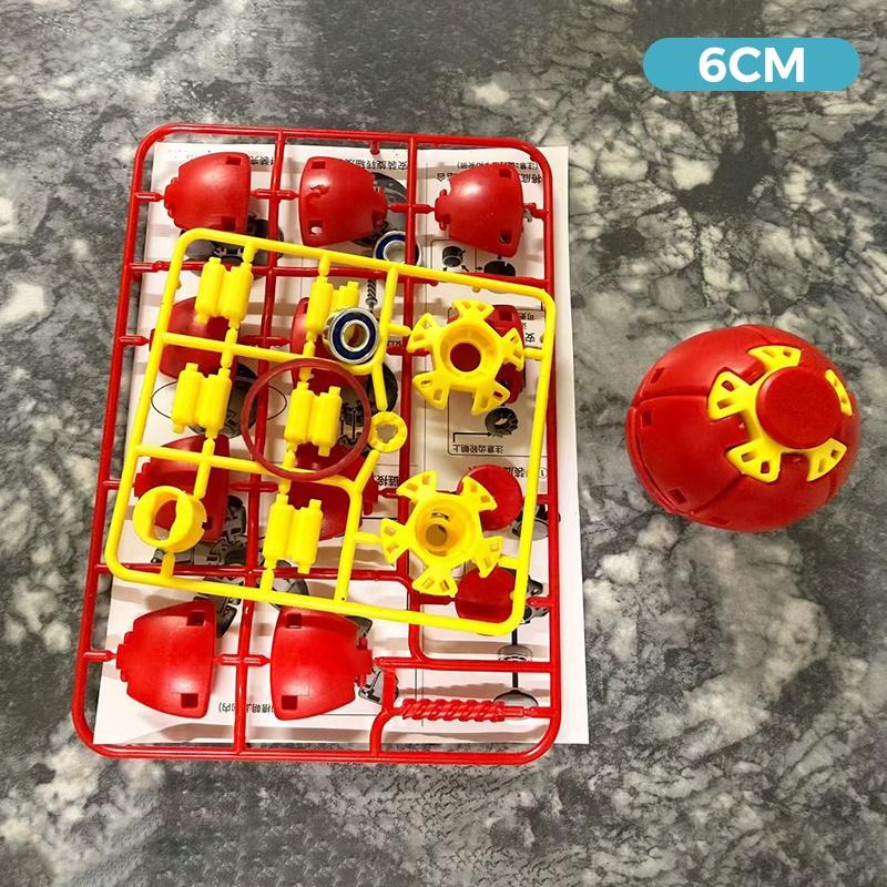3D-gedruckter Fingerspitzen-Spin-Fidget-Ball Druckklick-Verformungsspielzeug Multifunktionaler sensorischer Stressabbau für Zuhause Büro Außenbereich