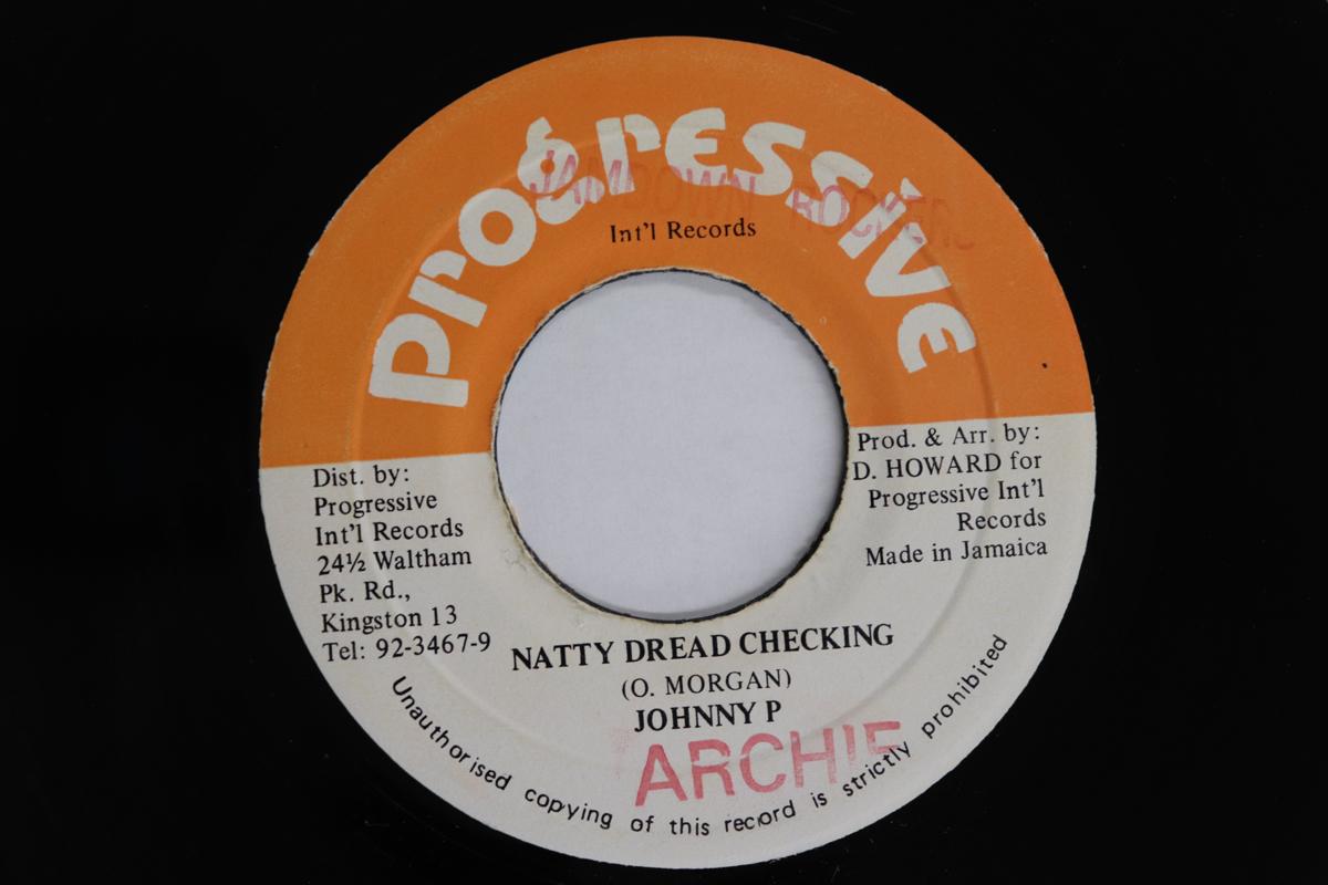 

7-дюймовая пластинка JOHNNY P PROGRESSIVE ALL STARS Natty Dread Checking Headache Du NONE PROGRESSIVE INT 1987 Ямайка Регги Ска Даб Б/у