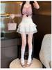 Women's High Waist Mesh Lace Skirt - Summer Ballet Style