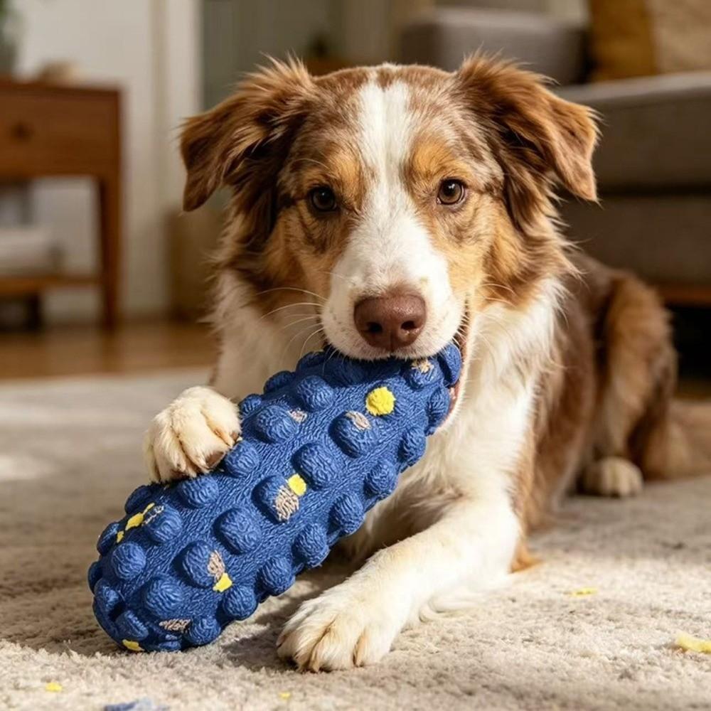 Bite Resistant Dog Chew Toy Flexible Dog Teething Stick Dog Toothbrush Stick Chew Toy