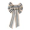 Christmas Decoration Lattice Three-Color Ribbon Bow Christmas Ornaments Xmas Tree Decoration