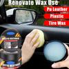 Car Plastic Restorer Back To Black Gloss Auto Interior Leather & Panel Renewal Wax Coating Agent Auto Polish And Repair Coating
