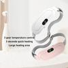 Menstrual Heated Belt Hot Compress Promote Circulation Electric Waist Belt for Wome White