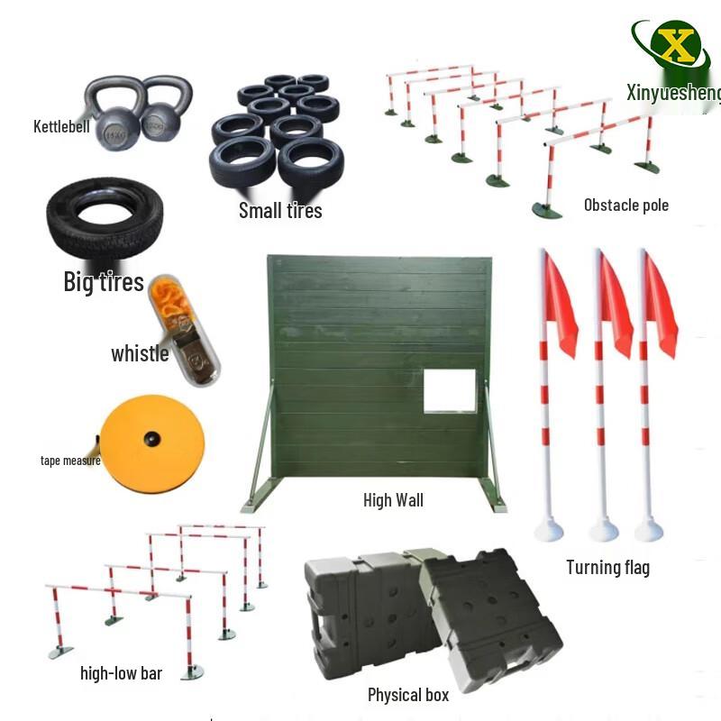 400M Obstacle Course Equipment Set