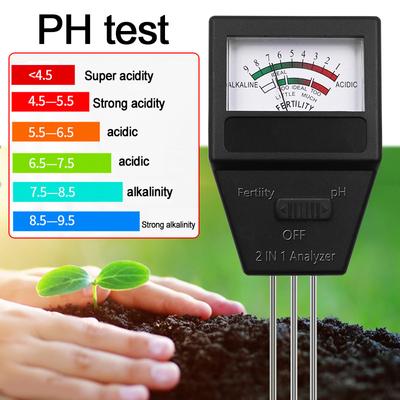 New Upgardening Soil Detector Moisture Sensor pH Tester Plant Fertility Acidity Alkali Monitor Analyzer Home Gardening Tool