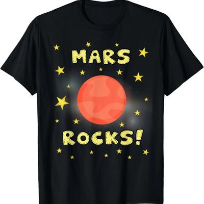 Mars Rocks Red Planet T-Shirt - Solar System Space Shirt T-Shirt