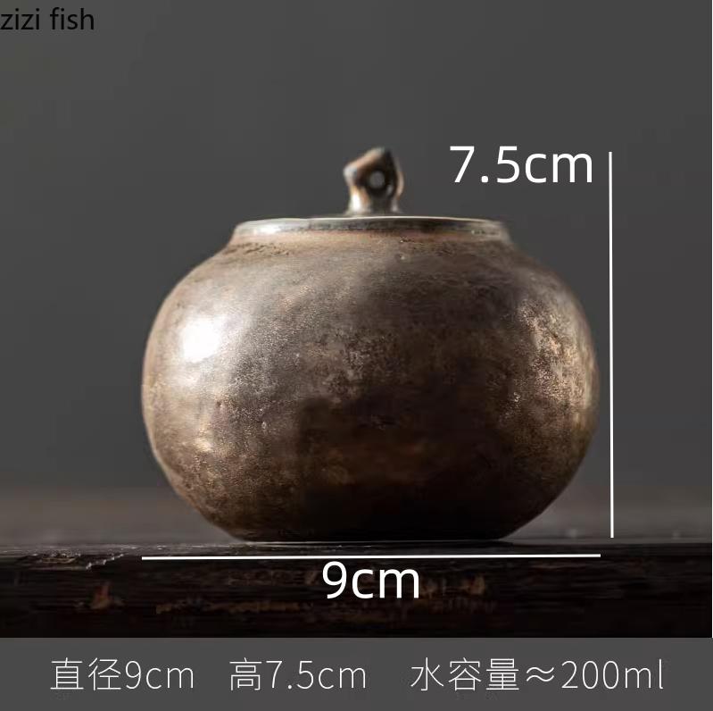 Keramická čajová dóza s víčkem, vzduchotěsná nádoba, úložná dóza, krabička na čaj, nádoba na čaj, organizér, dóza na cukroví, úložná láhev