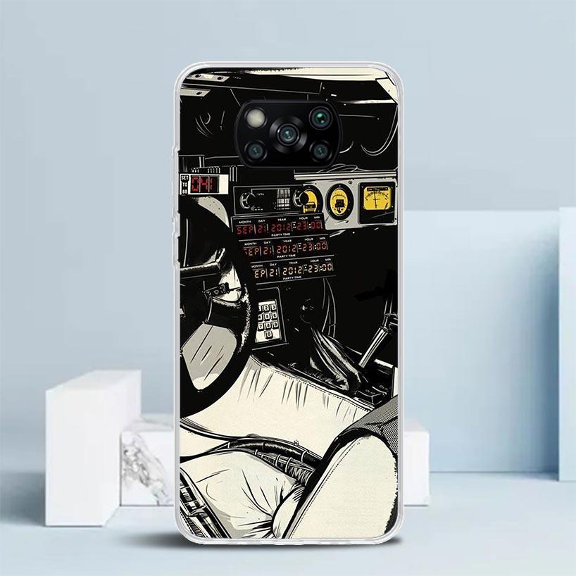 Back To The Future TV Phone Case For Xiaomi Poco F7 Ultra X5 X6 X7 Pro M7 Redmi 15C 15 13C 13 12C 12 10C 10 10A 9 9C 9A 9T Cover